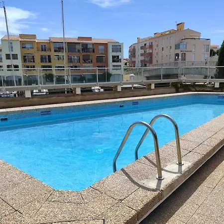 Confortable Grande Terrasse Piscine Parking Clim Appartement Agde