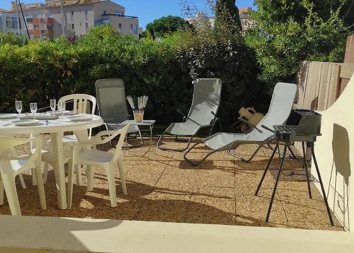 Confortable Grande Terrasse Piscine Parking Clim آجد
