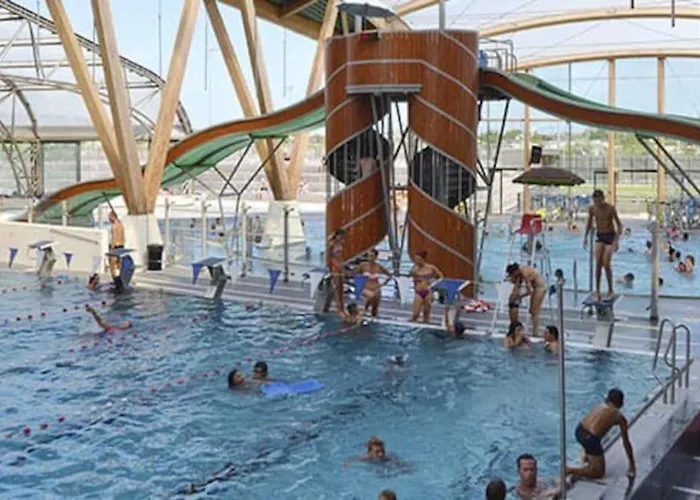 Confortable Grande Terrasse Piscine Parking Clim شقة